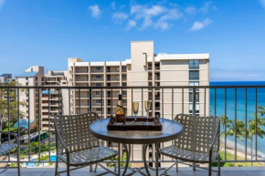 Royal Kahana 1019- 10th floor partial ocean view studio at Resort